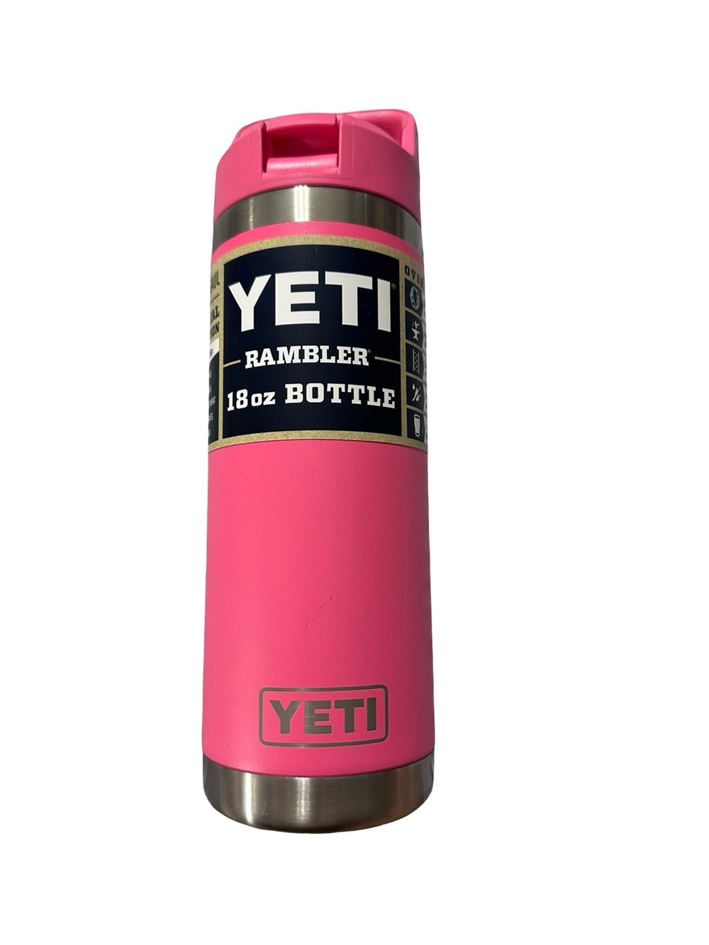 YETI Rambler 18 oz Water Bottle “Tropical Pink”